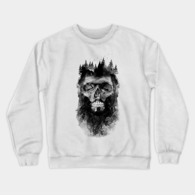 Old Lumberjack Crewneck Sweatshirt by ruifaria